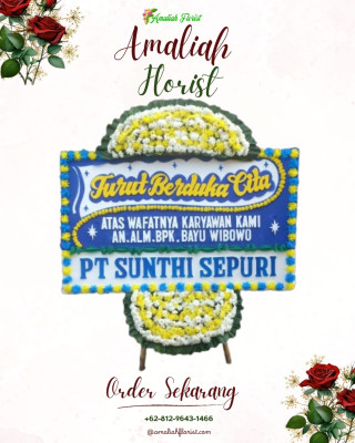 Papan Bunga Duka di Randugarut