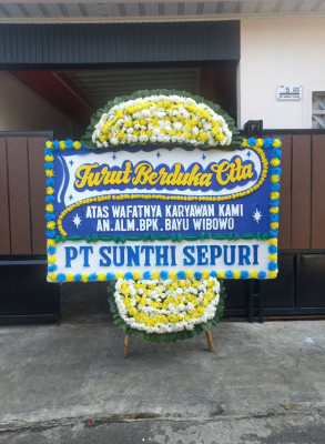 Papan Bunga Duka di Randugarut