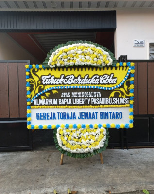 Papan Bunga Duka di Randugarut